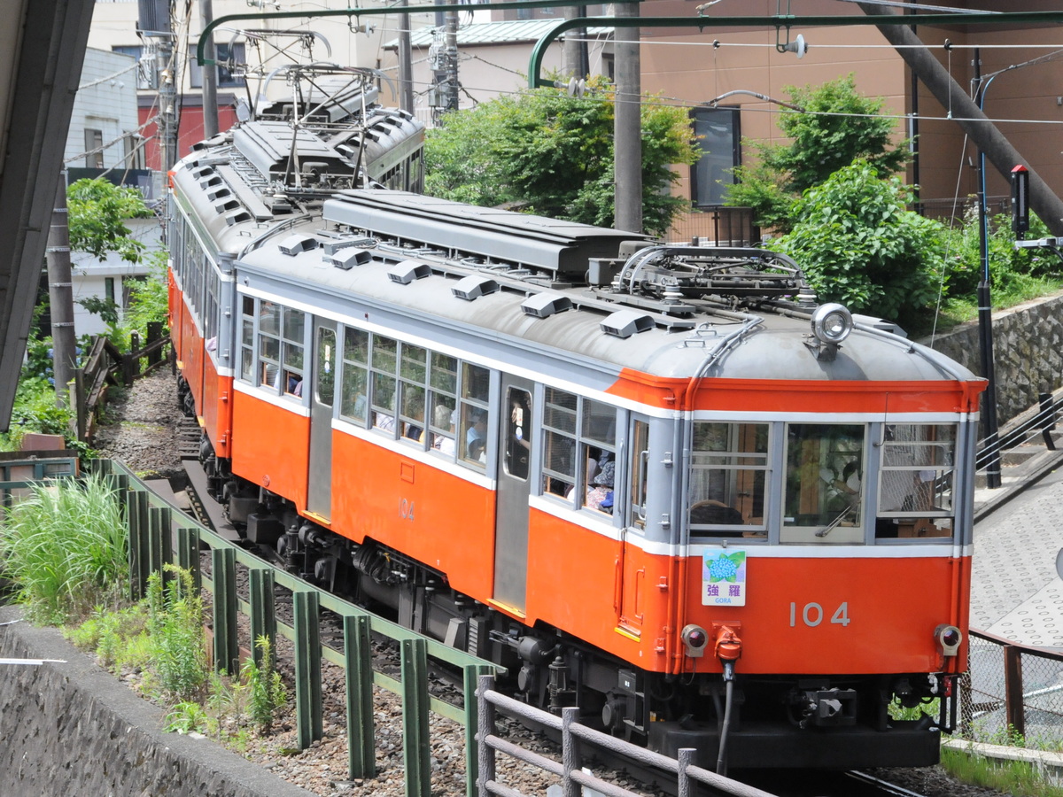 箱根登山鉄道  モハ1形 104号