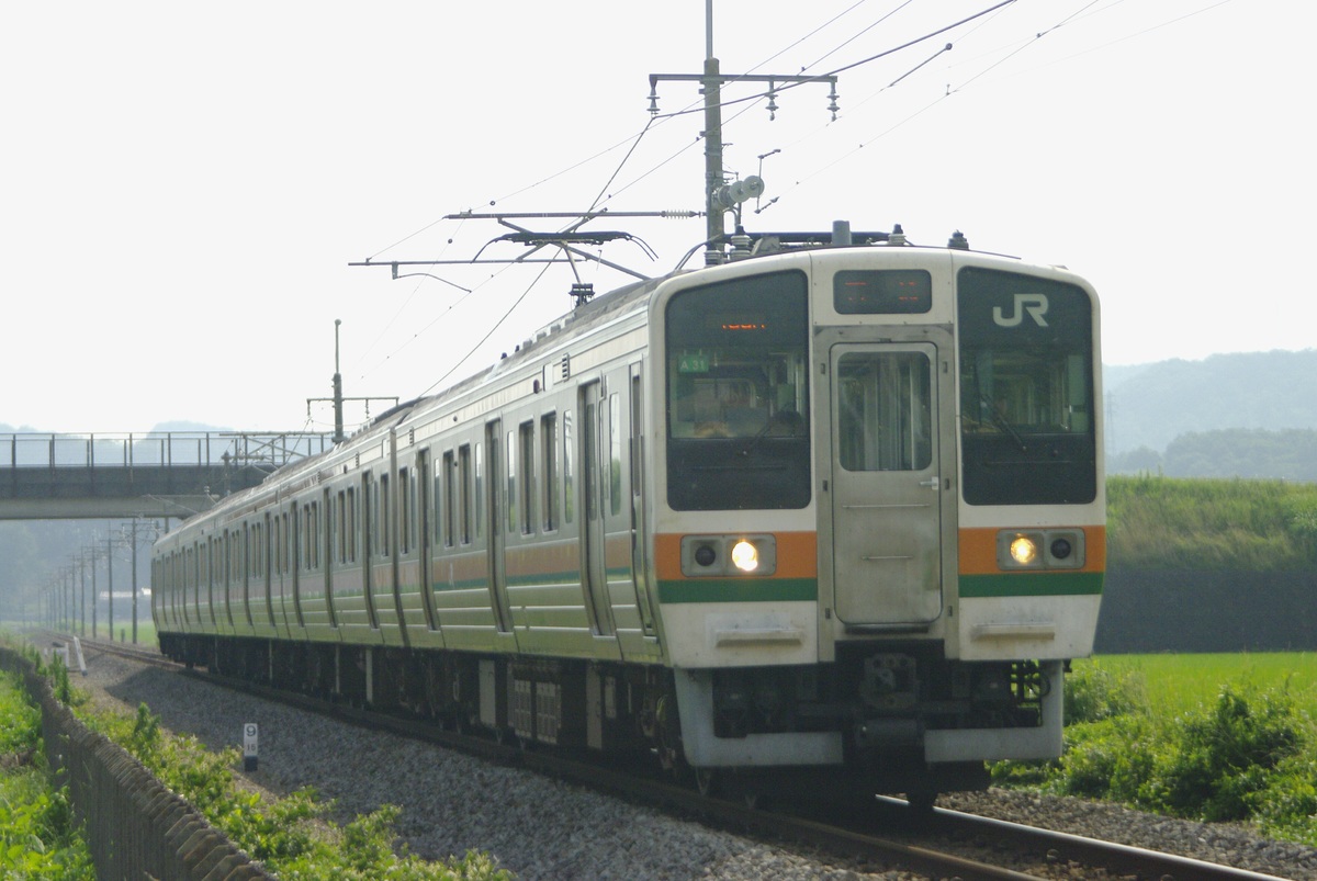 JR東日本 高崎車両センター 211系 タカA31編成