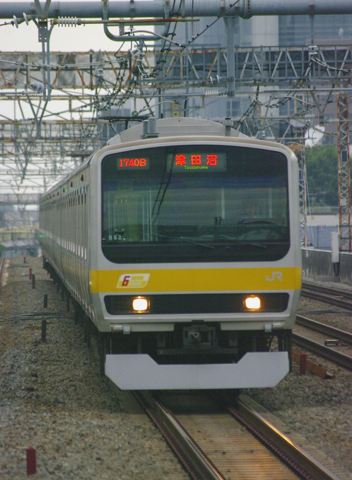 JR東日本 三鷹車両センター E231系 ミツB82編成