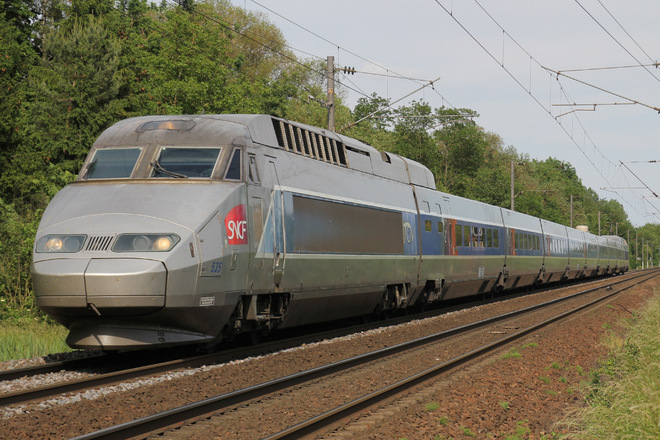TGV Réseau535をDettwiller-Steinbourgで撮影した写真