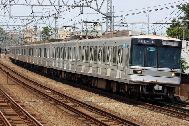 03系111Fを多摩川駅で撮影した写真
