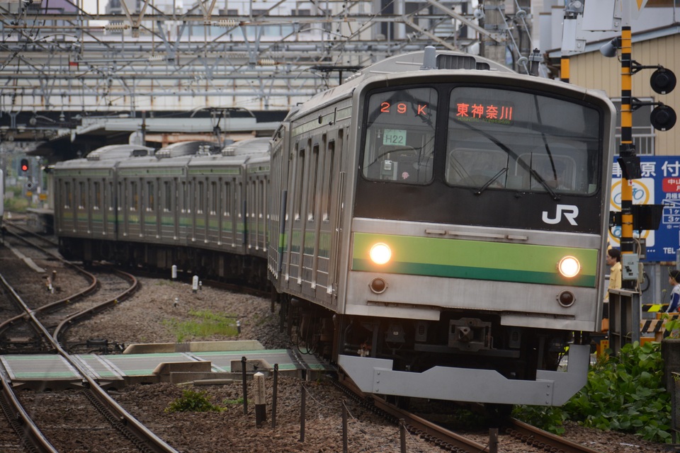 JR東205系クラH22編成<br class="br-sp" />(H22編成)(H22編成)の写真