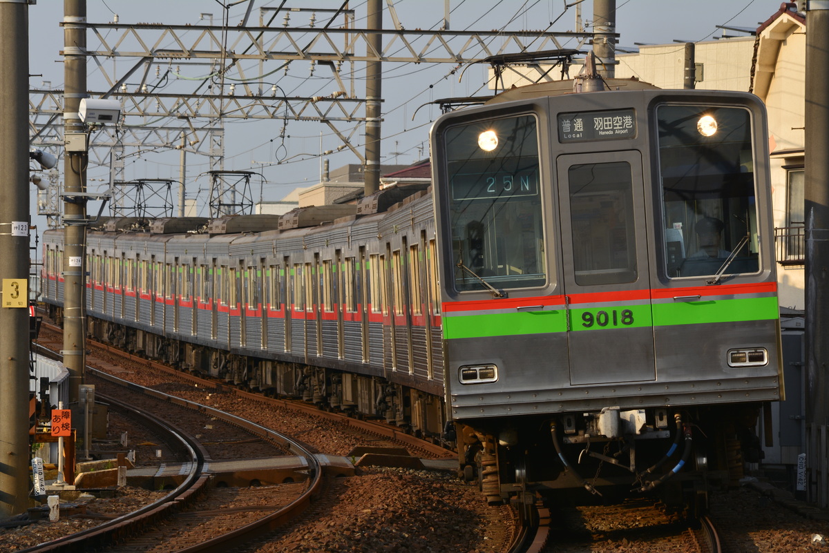 千葉ニュータウン鉄道 印旛車両基地 9000系 9018F