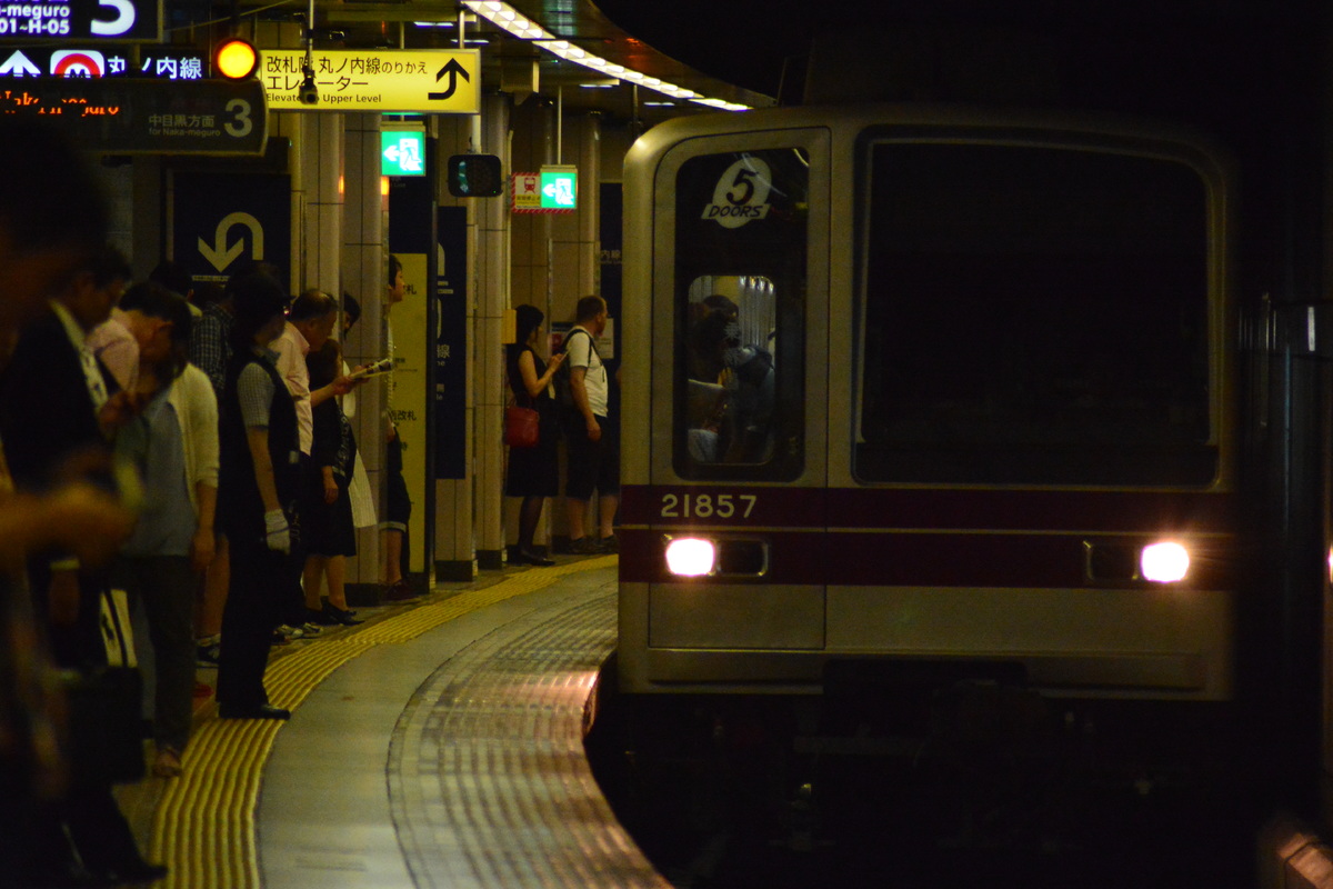 東武鉄道 南栗橋検車区 20000系 21857F