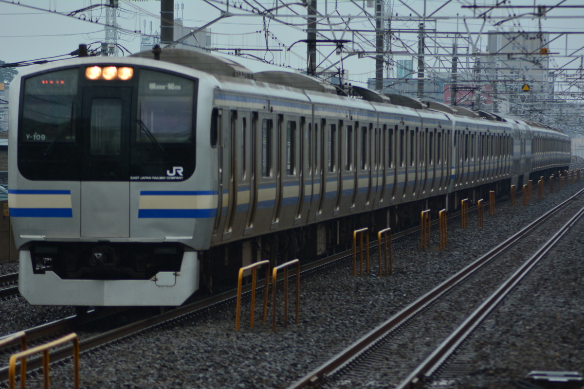 JR東日本 鎌倉車両センター E217系 Y-109+Y-???編成