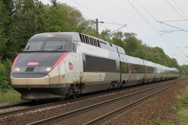TGV Réseau508をDettwiller-Steinbourgで撮影した写真