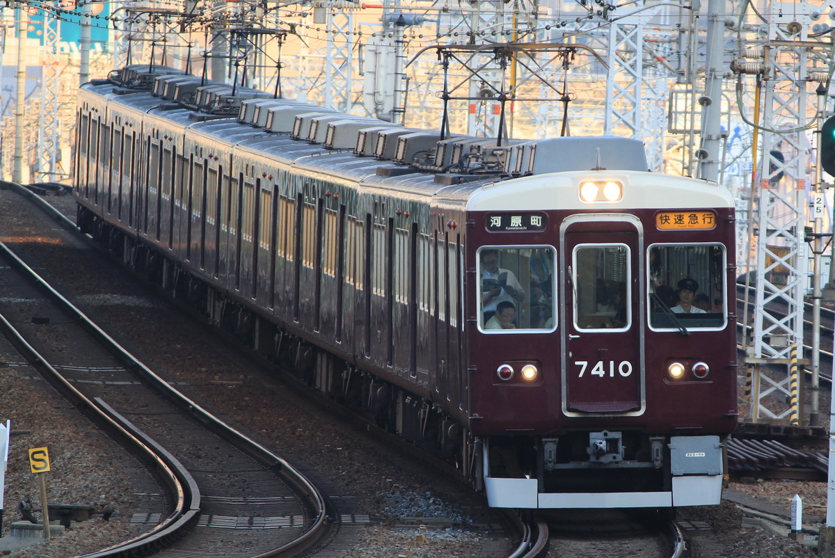 阪急電鉄 正雀車庫 7300系 7310F