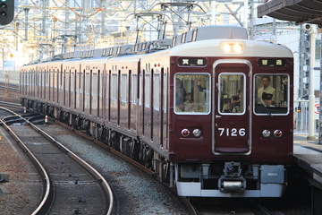 阪急電鉄 平井車庫 7000系 7026F