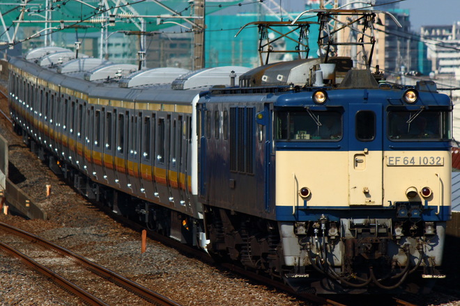 長岡車両センターEF641032を西浦和駅で撮影した写真