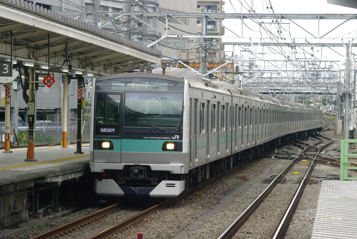 JR東日本 松戸車両センター E233系 マト9編成