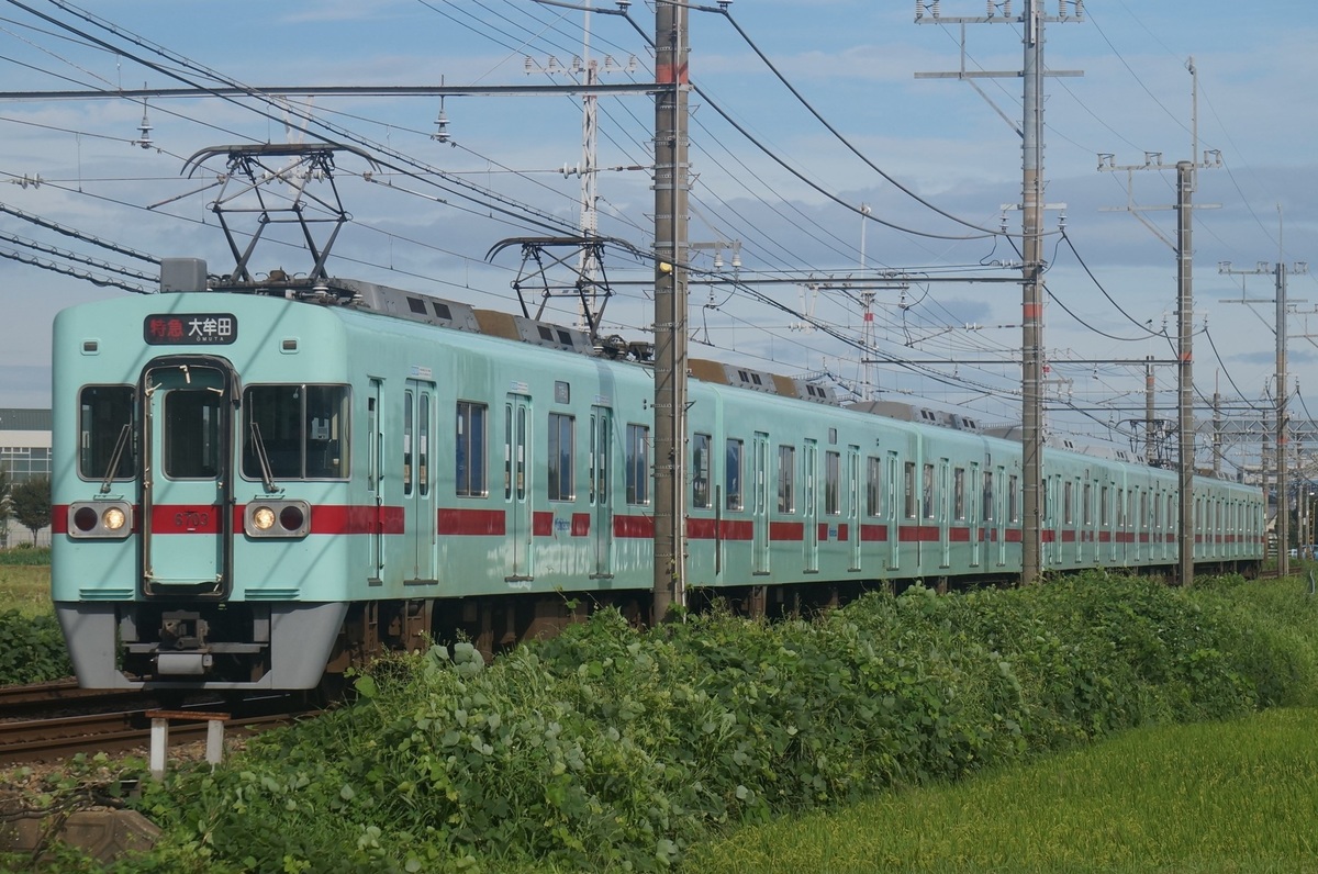 西日本鉄道  6000形 6703F