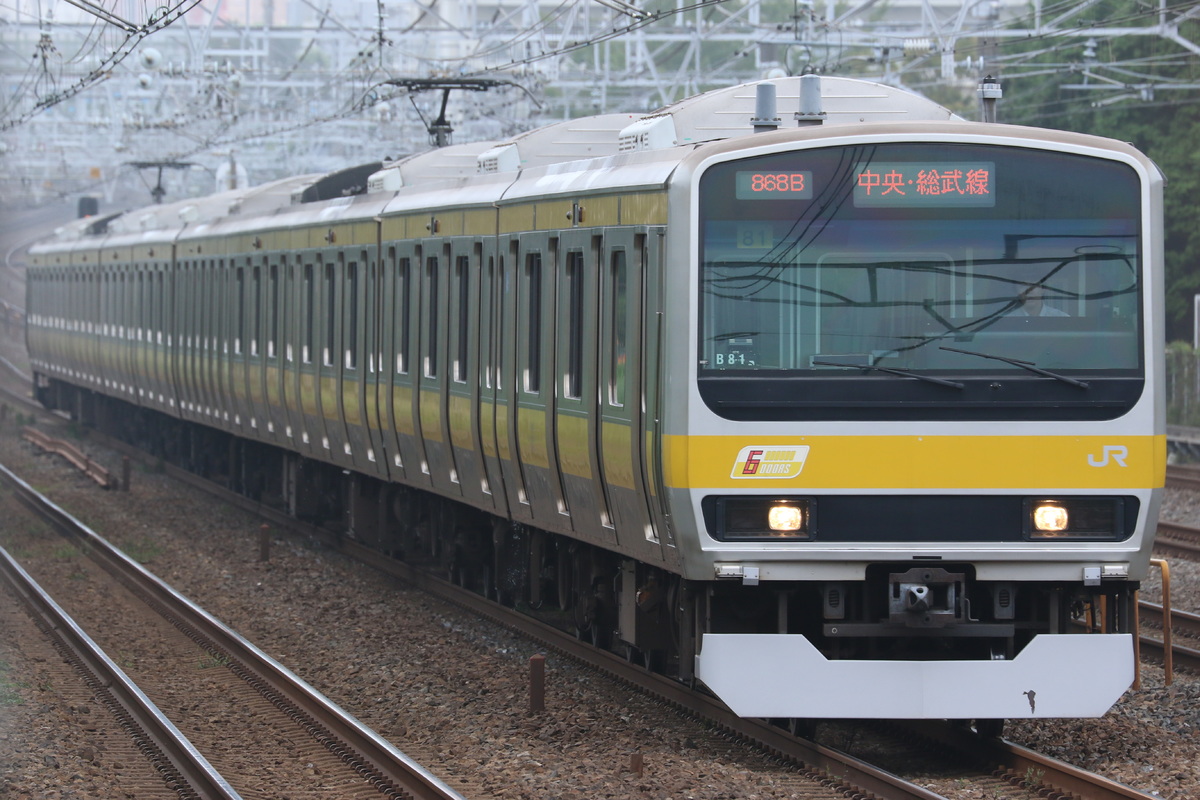 JR東日本  E231系 ミツB81