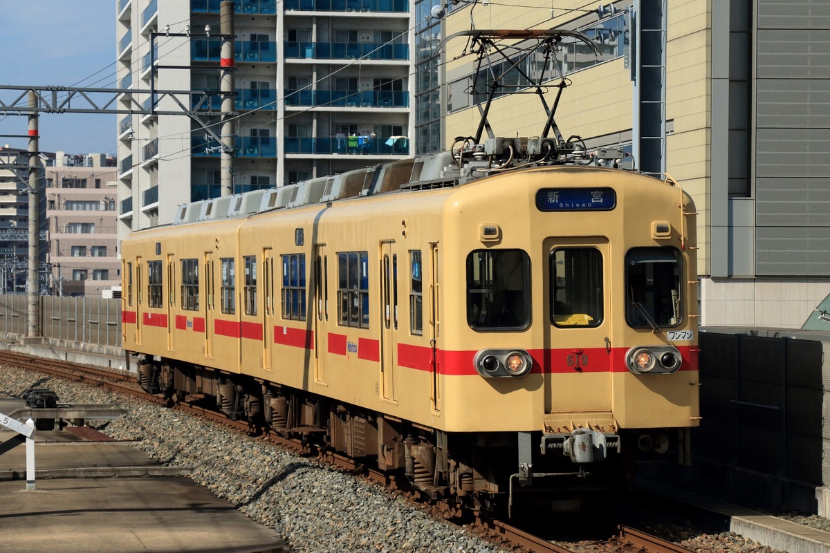 西日本鉄道  600形 619F