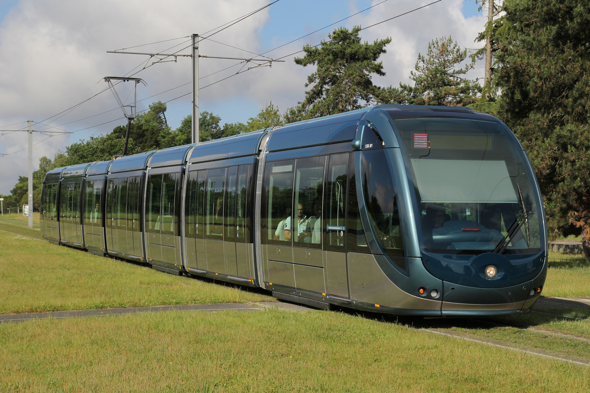 Tramway de Bordeaux  Citadis 402 1306