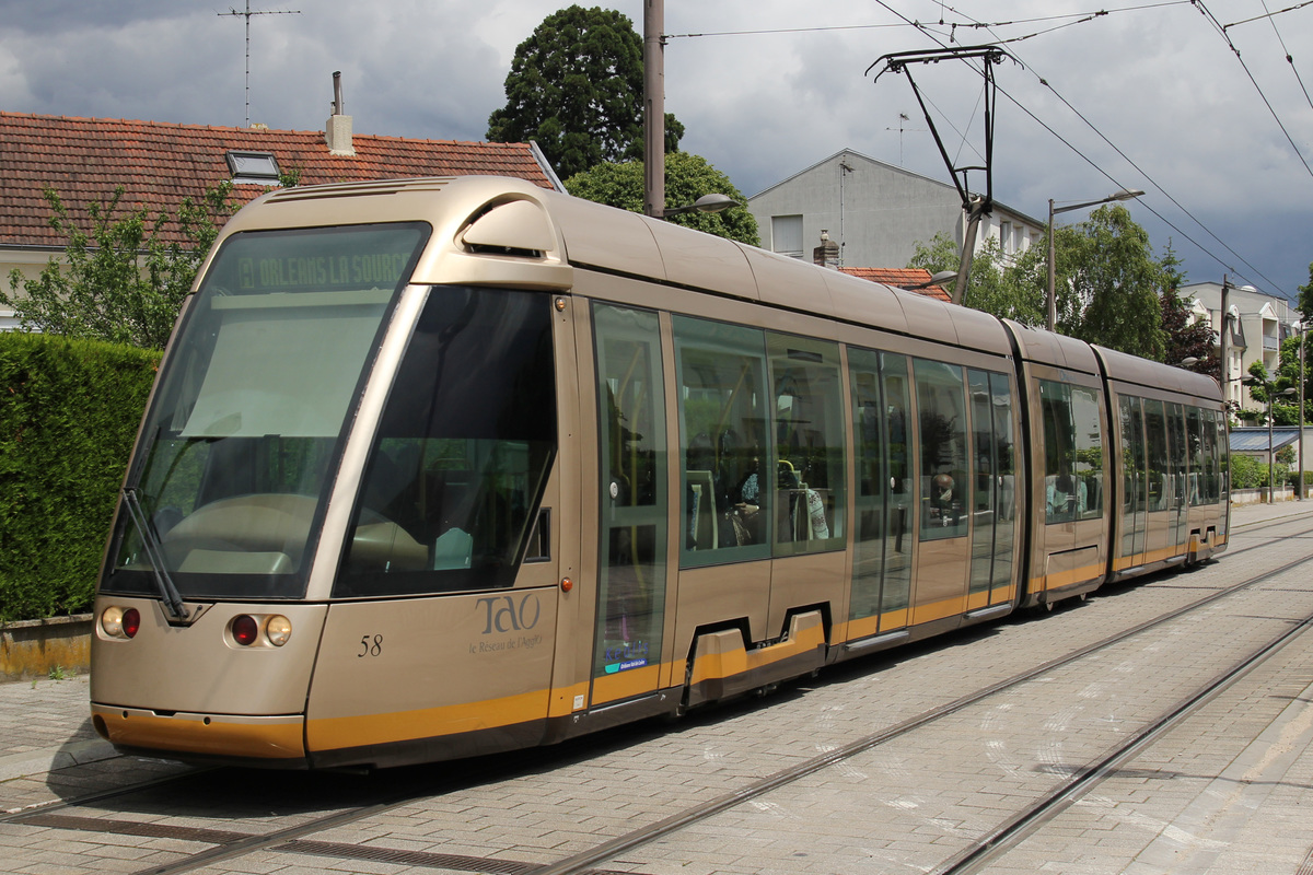 Orleans tramway  Citadis 301 58