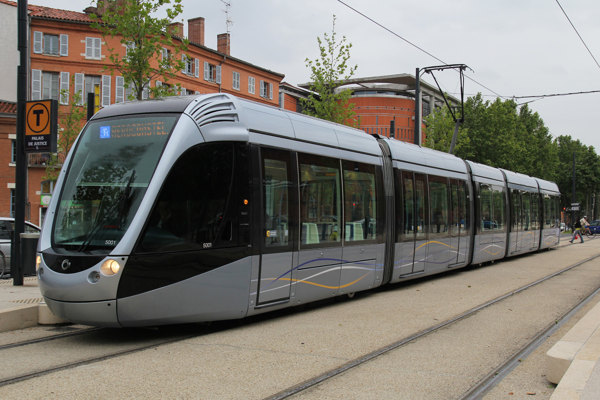 Tramway de Toulouse  Citadis 302 5001