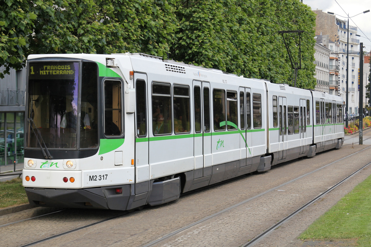 Nantes tramway  TFS 317