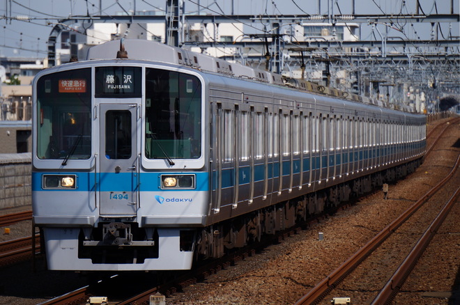 喜多見検車区1000形1094×10を祖師ヶ谷大蔵駅で撮影した写真