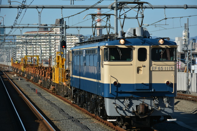 田端運転所EF651115を国立駅で撮影した写真