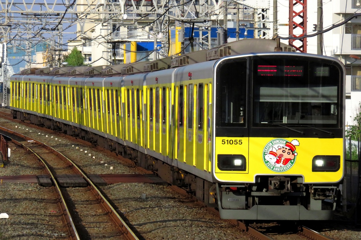 東武鉄道 南栗橋車両管区 50050系 51055F