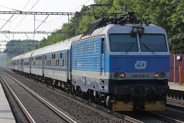 České Dráhy  Series 150 210-3
