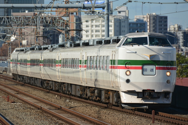 189系M52を阿佐ケ谷駅で撮影した写真