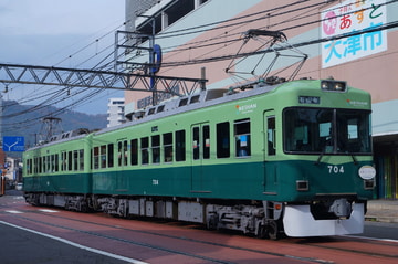 京阪電気鉄道 錦織車庫 700形 703-704