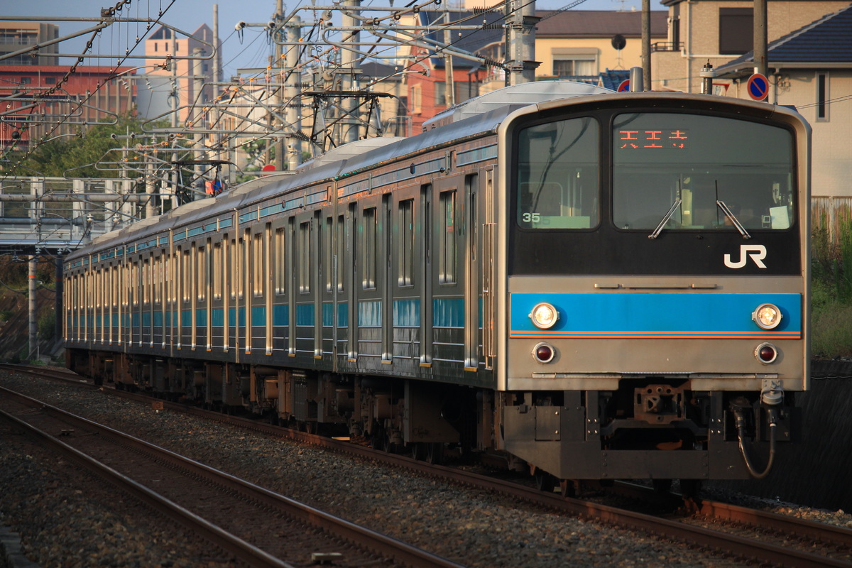 JR西日本 吹田総合車両所日根野支所 205系 HI601編成