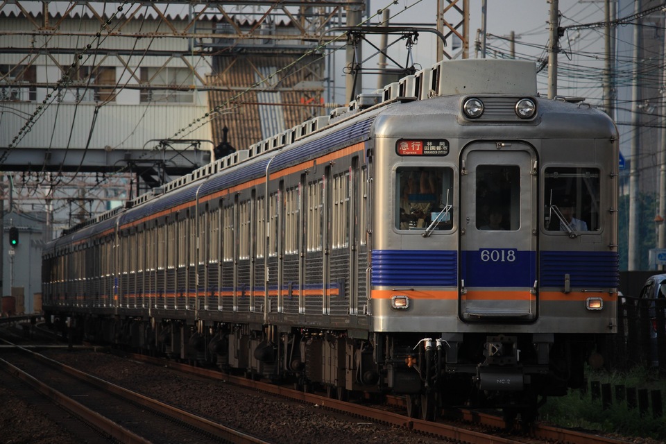 南海6000系6017F<br class="br-sp" />(6017編成)の写真