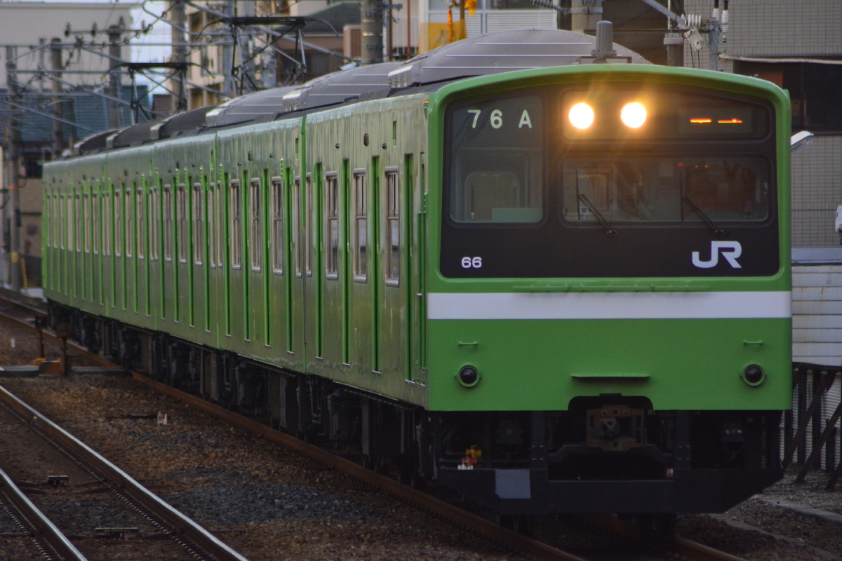 JR西日本 奈良電車区 201系 ND602編成