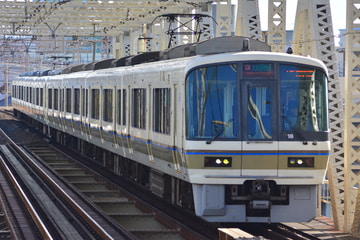 JR西日本 奈良電車区 221系 NA407編成