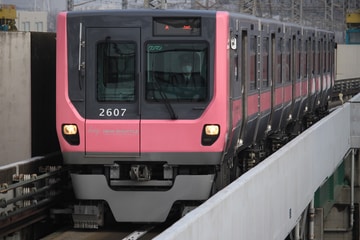 埼玉新都市交通 丸山車両基地 2000系 2107F