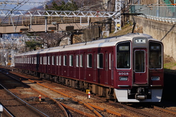 阪急電鉄 西宮車庫 9000系 9008×8