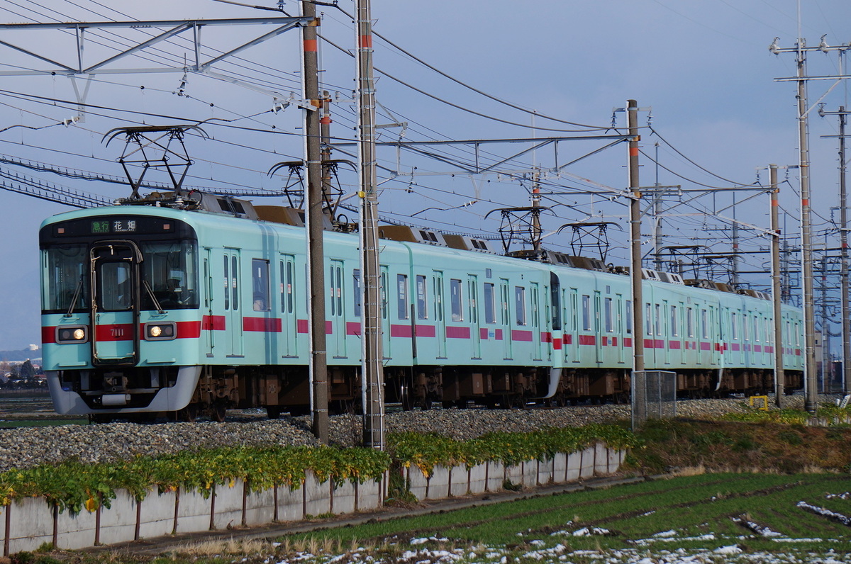 西日本鉄道 筑紫車両基地 7000形 7111F