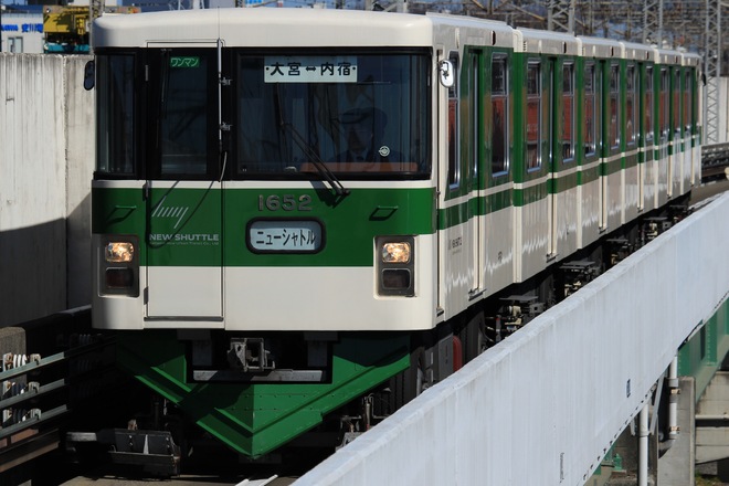 丸山車両基地1050系1152Fを加茂宮駅で撮影した写真
