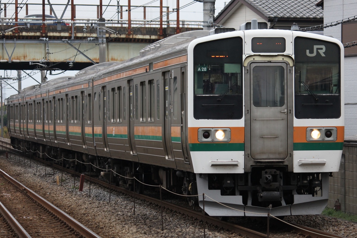 JR東日本 高崎車両センター 211系 A28編成