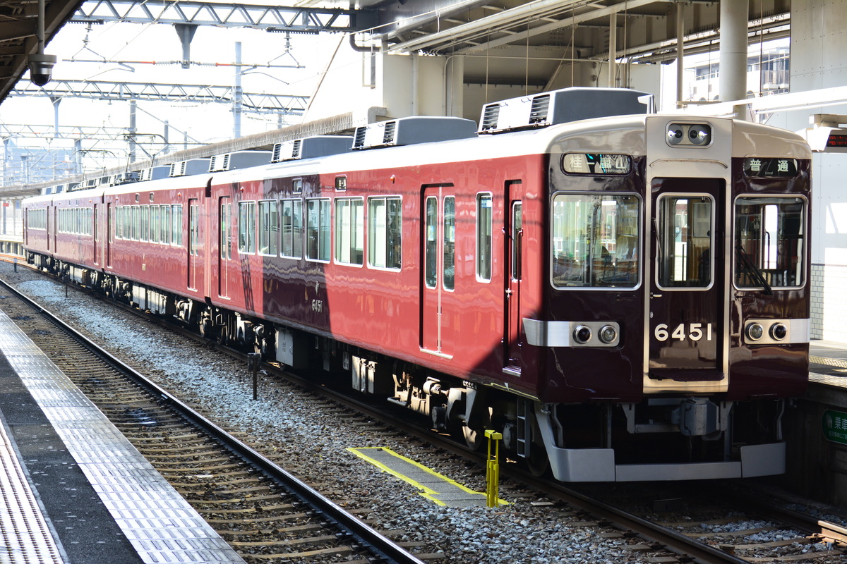 阪急電鉄  6300系 6351F
