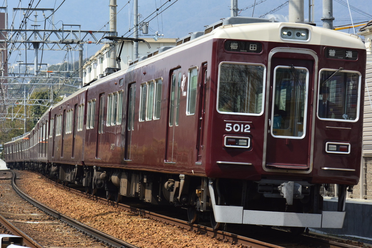 阪急電鉄  5000系 5012F