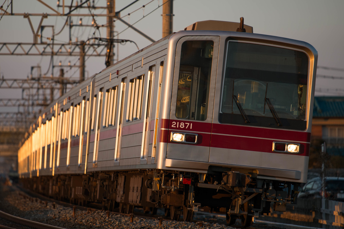 東武鉄道 南栗橋車両管区春日部支所 20070系 21871F