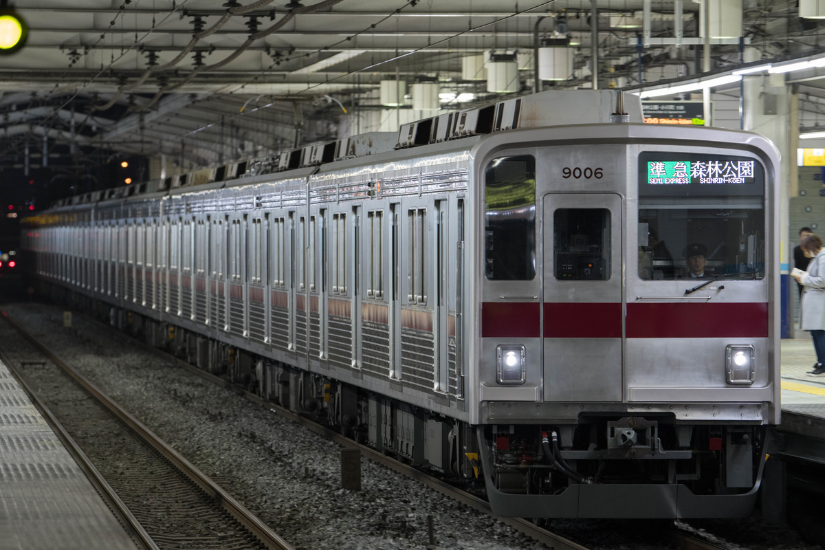 東武鉄道 森林公園検修区 9000系 9106F