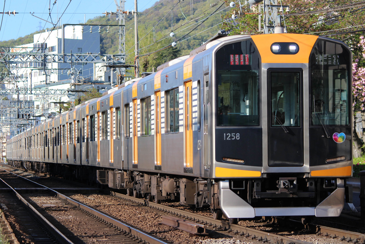 阪神電気鉄道 尼崎車庫 1000系 1208F