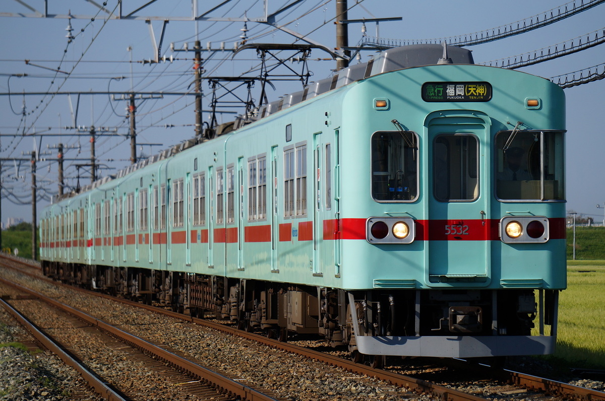 西日本鉄道 筑紫車両基地 5000形 5032F