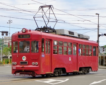 土佐電気鉄道  590形 592