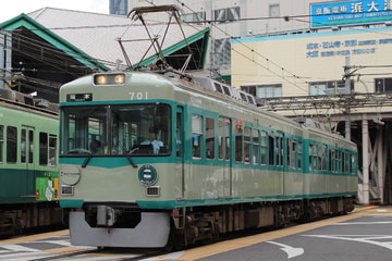京阪電気鉄道 錦織車庫 700形 701‐702編成