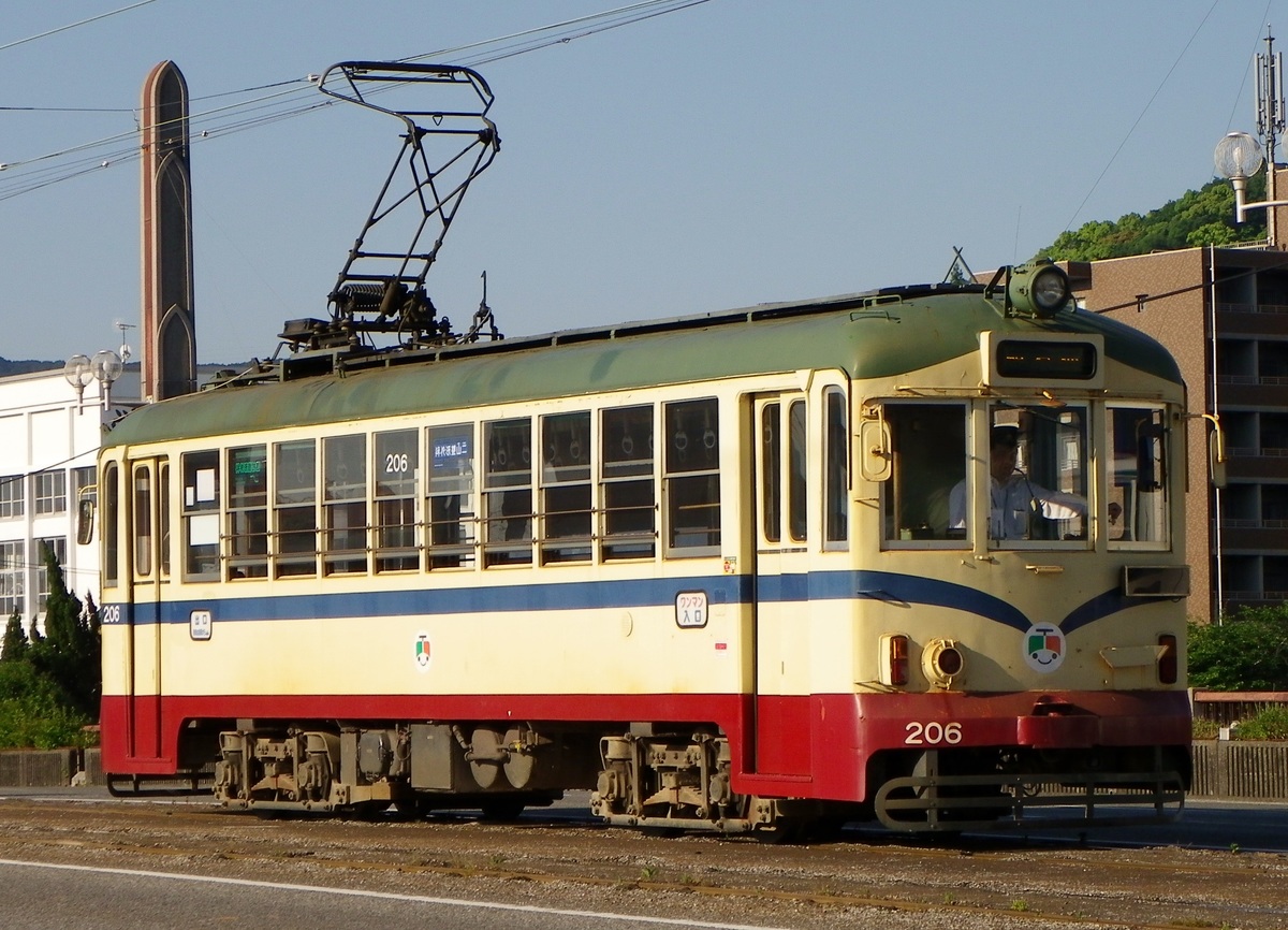 土佐電気鉄道  200形 206