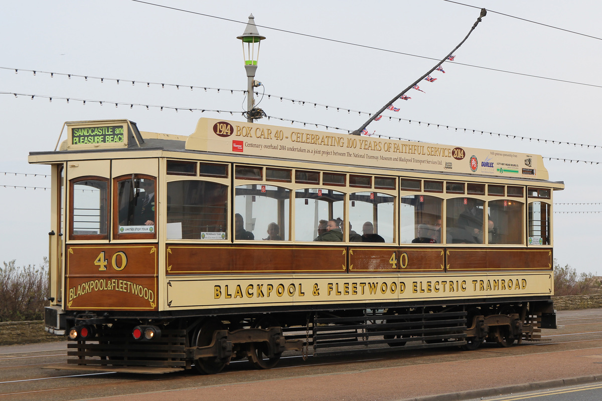  	Blackpool Transport   Standard Class 40