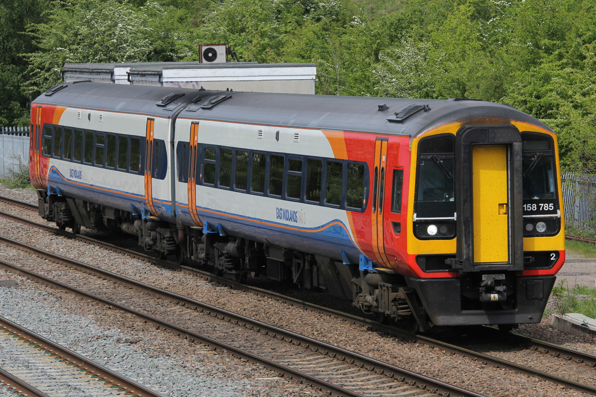 East Midlands Trains  Class158 785