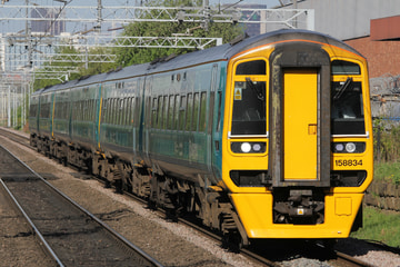 Arriva Trains Wales  Class158 834