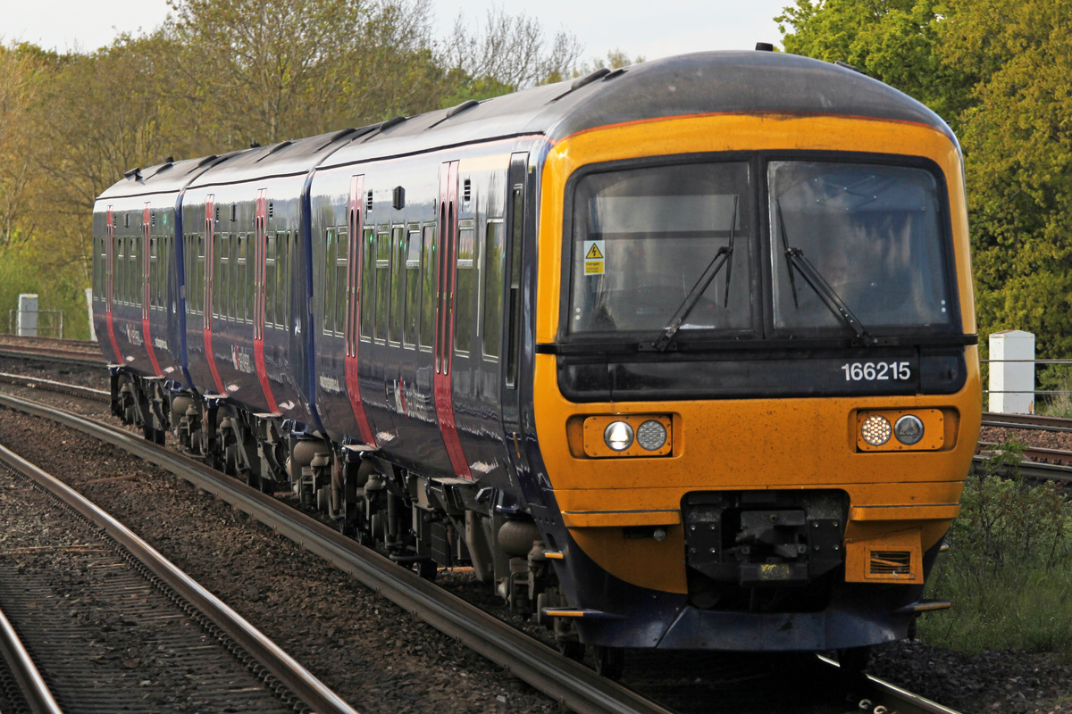 Great Western Railway  Class166 215