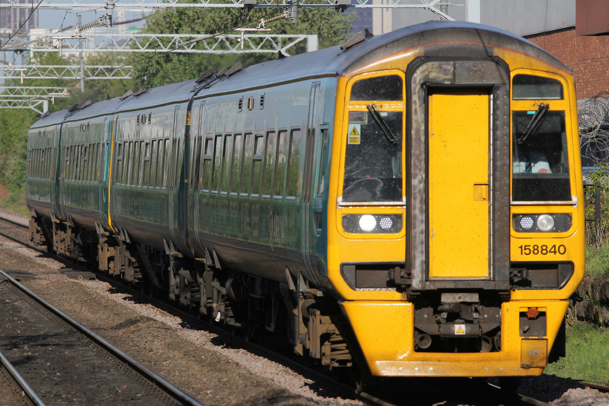 Arriva Trains Wales  Class158 840